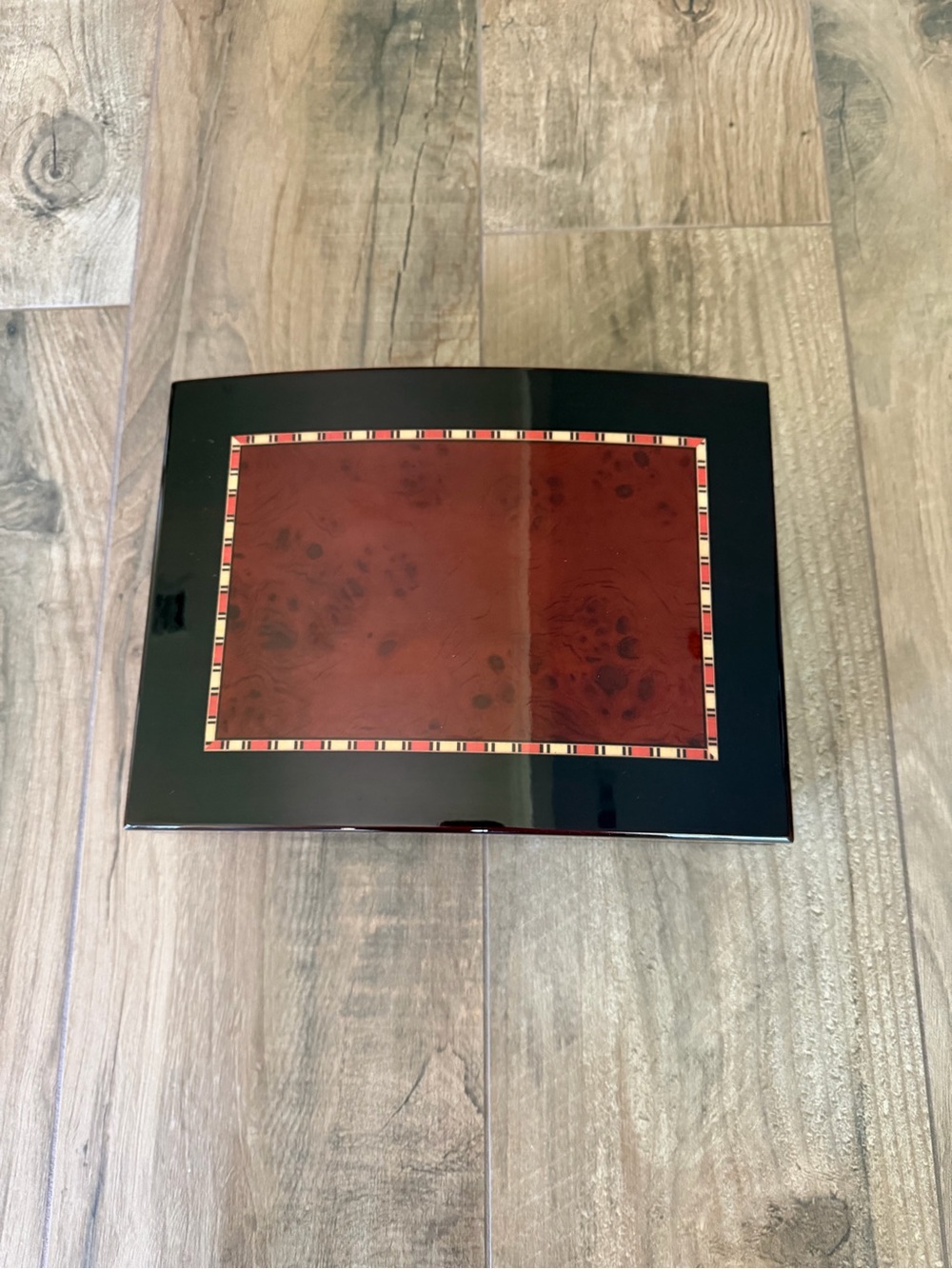 Burl Wood Jewelry Box